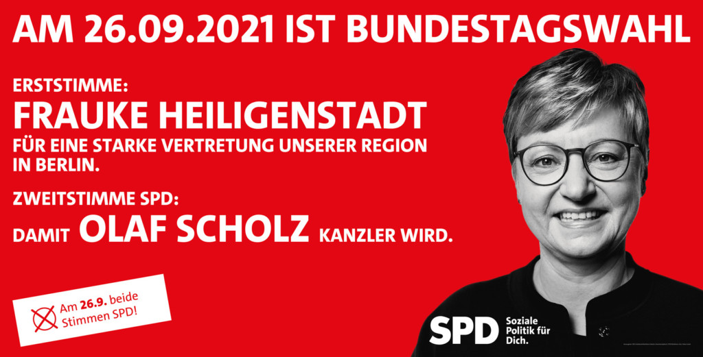 Bundestagswahl 2021 - Frauke wählen
