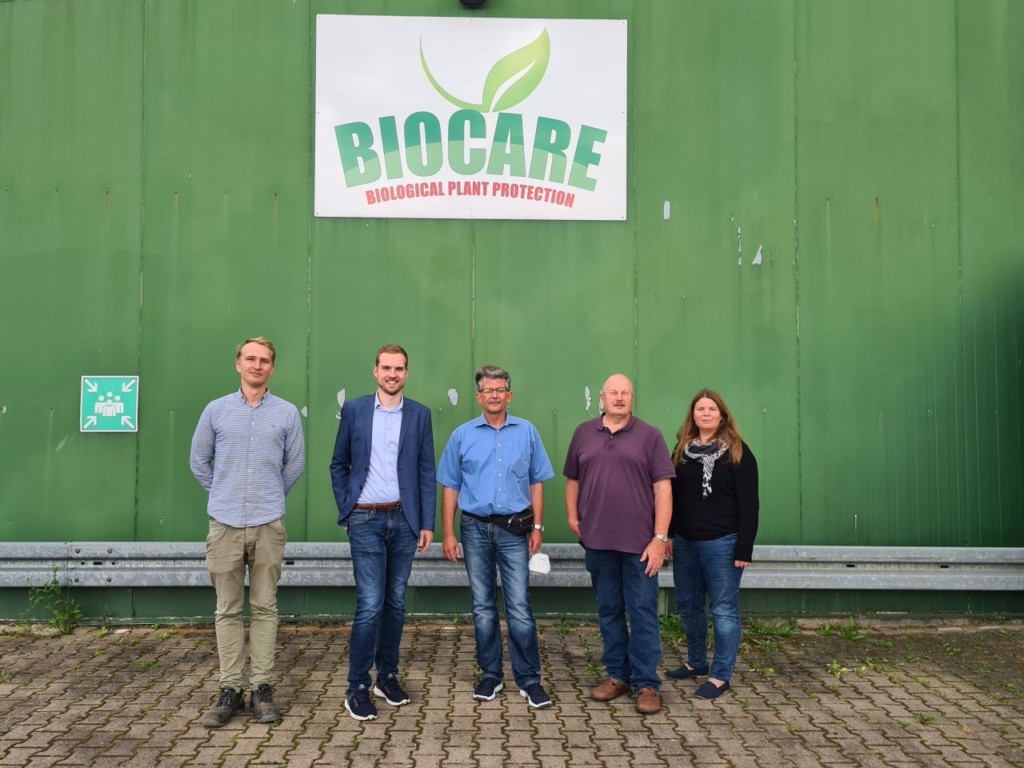 SPD und Wolter besuchen Biocare